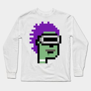 Nft Zombie CryptoPunk Long Sleeve T-Shirt